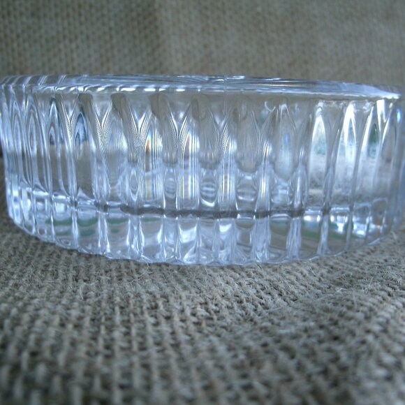Vintage Waterford Lead Crystal Wine Bottle Coaster - Picture 13 of 13